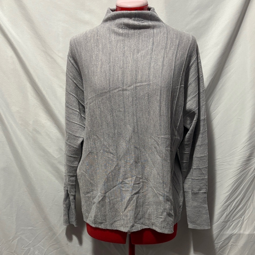 Nanette Lepore Men's Turtleneck Gray Sweater MM231